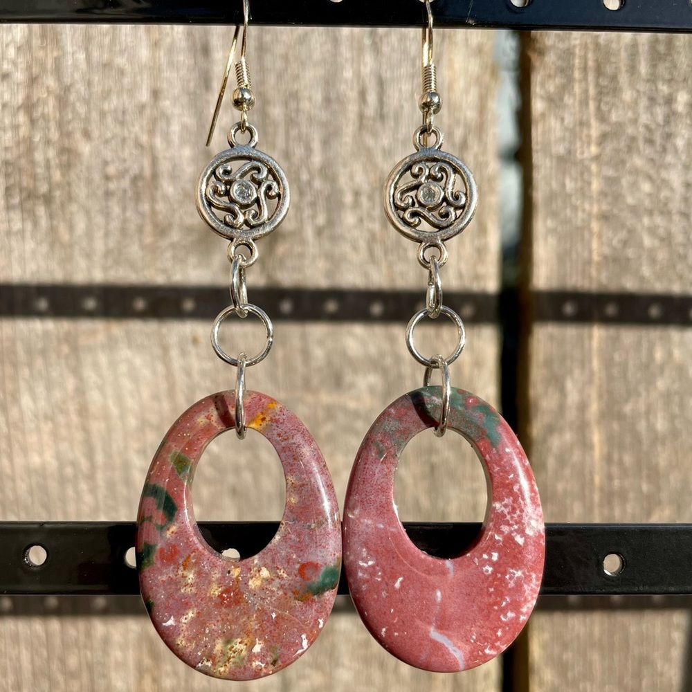 2/$30 NWT OOAK Upcycled Reclaimed Vintage Dangle Earrings